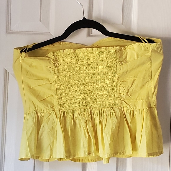 Maeve Stephanie Peplum Tank Strapless Top - Picture 6 of 10